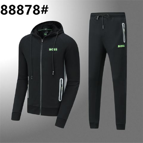 Top Quality Replica Men black Boss tracksuit