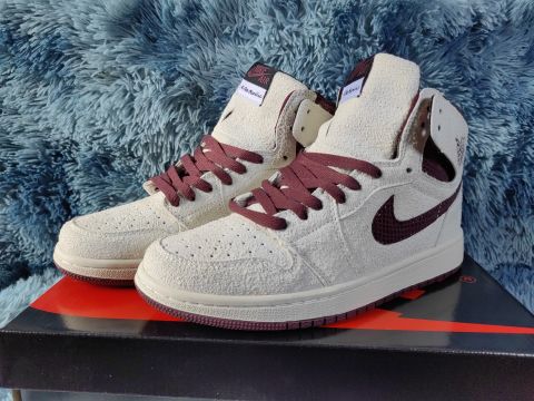 Casual High Upper Fake Jordan 1 Sneakers for Men