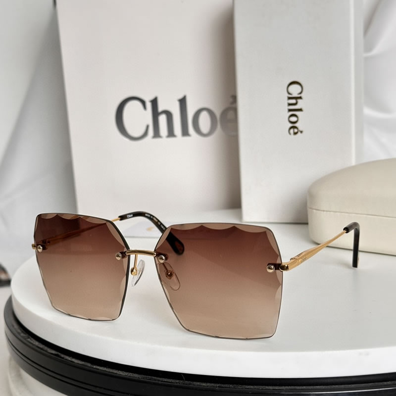 Replica Tea-colored Chole  Sunglasses