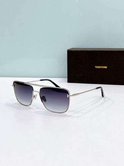 Top Quality Replica Tom Ford Sunglasses Silver Frame